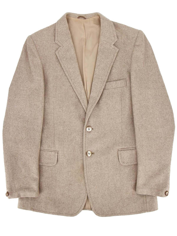 Hardy Amies Oatmeal Beige Vintage Blazer