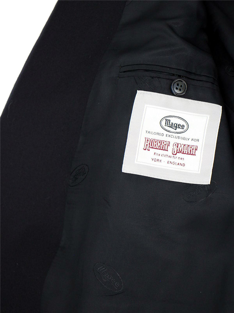 Magee Navy Blue Double Breasted Vintage Jacket