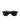Classic Midcentury Retro Wayfarer Sunglasses - Black