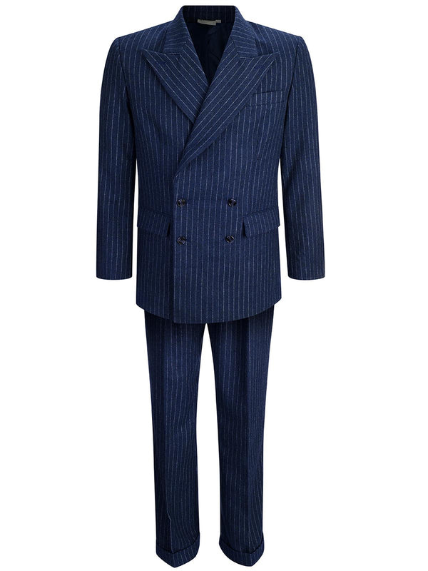 1940s Vintage Deliverance Demob Suit in Navy Blue