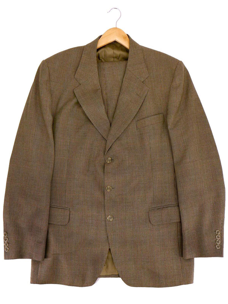 Bladen True 1960s Vintage Beige Check Suit