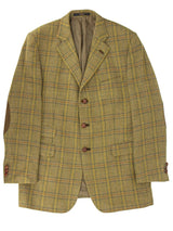 Daks True Vintage Wool Check Tweed Blazer