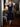 Vintage Style Navy Blue Soutache Loop Decor Dress