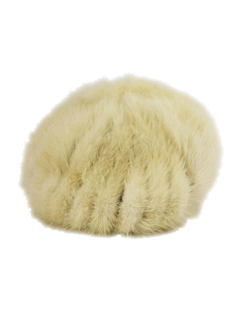 Vintage Blonde Real Fur Segment Hat