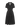 1950s Style Polkadot Shirtwaist Dress - Black