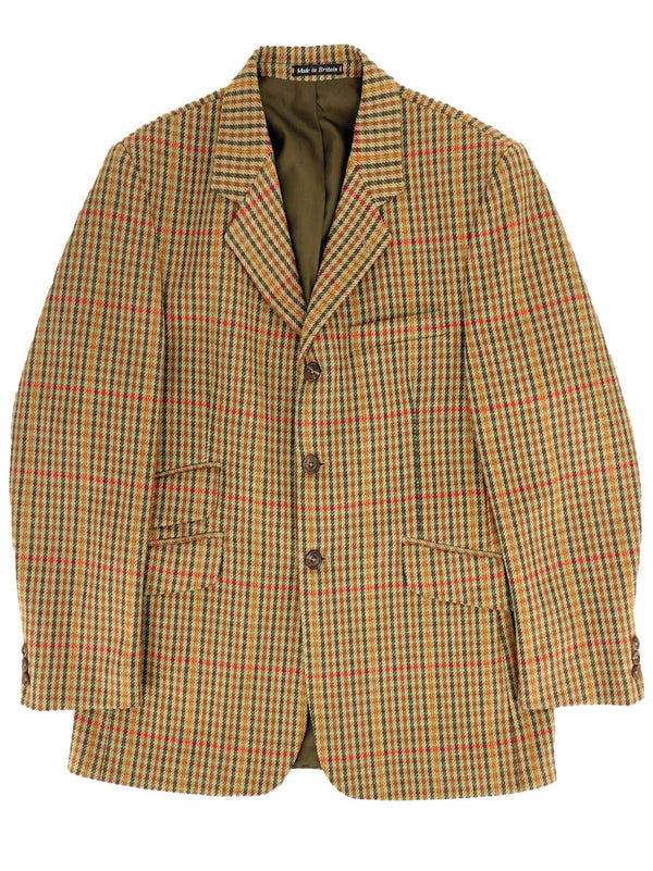 Vintage Bold Green Check Holden Jacket