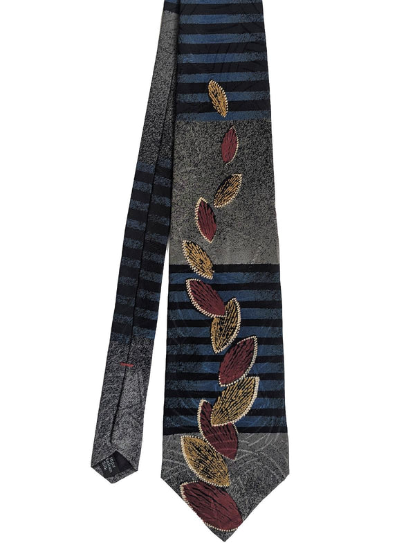 Eclipse & Stripe 1940s Look Silk Swing Tie