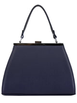 Midcentury Vintage Yesteryear Frame Bag - Navy Blue