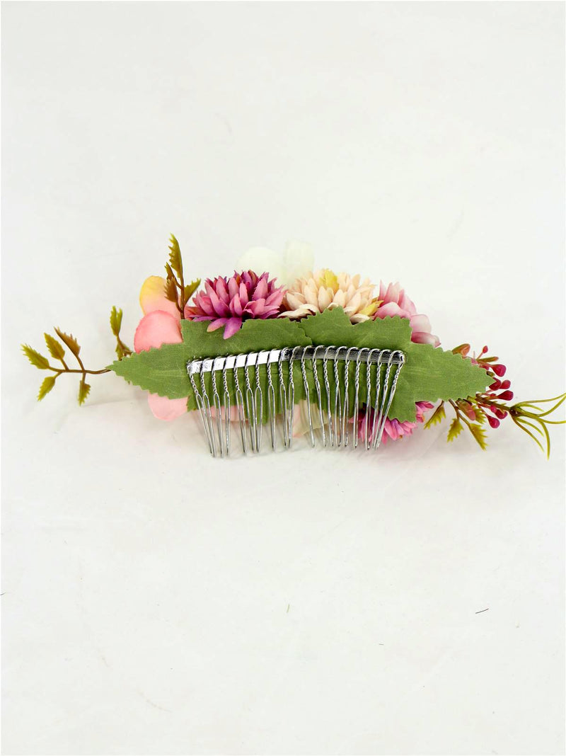Blush Florals Vintage Style Hair Flower Comb