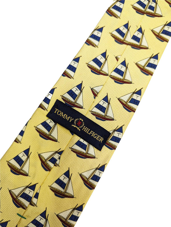 Vintage Silk Tie Tommy Hilfiger Nautical