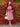 Vintage 1950s Style Wine Red Whisp Day Dress