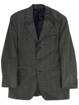 Ralph Lauren Vintage Grey Houndstooth Tweed Jacket
