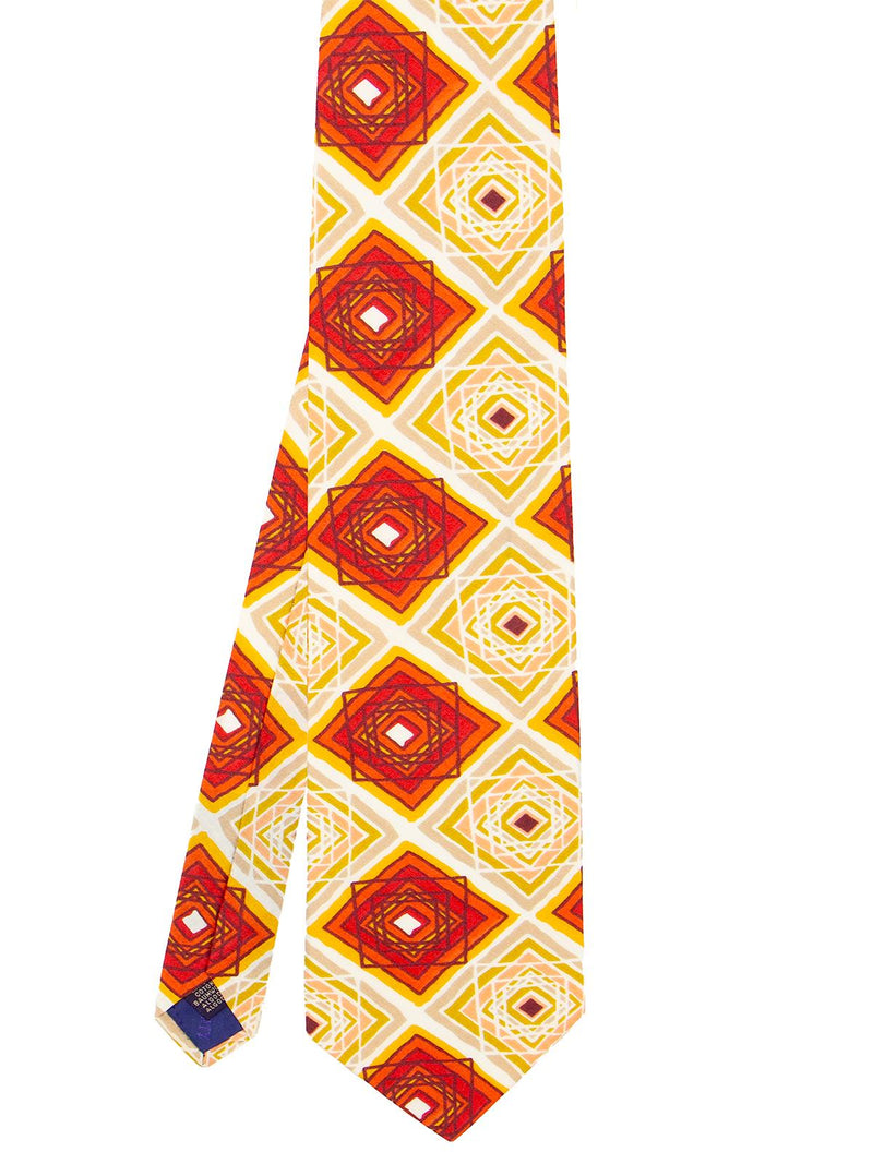 Liberty Premium Silk Vintage Style Tie - Abstract