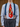 1940s Spearpoint Collar Shirt French Cuff - Marsden Multi Stripe