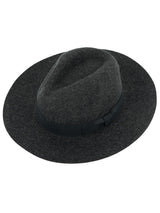 Grey Marl 1940s Vintage Look Women's Fedora