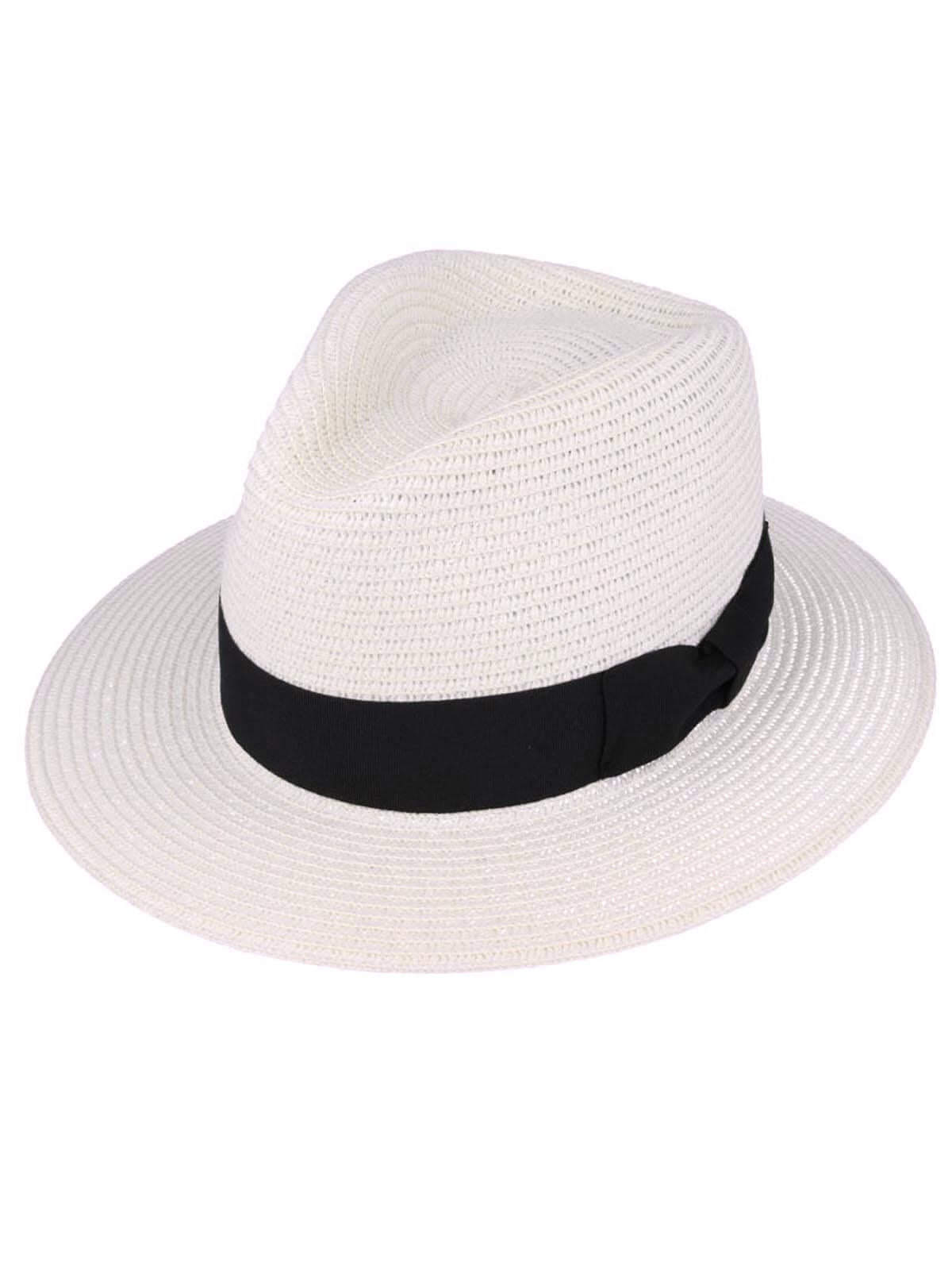 Classic Mens Cream Summer Straw Fedora Hat – RevivalVintage