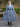 1940s Vintage Promenade Swing Coat in Navy Blue