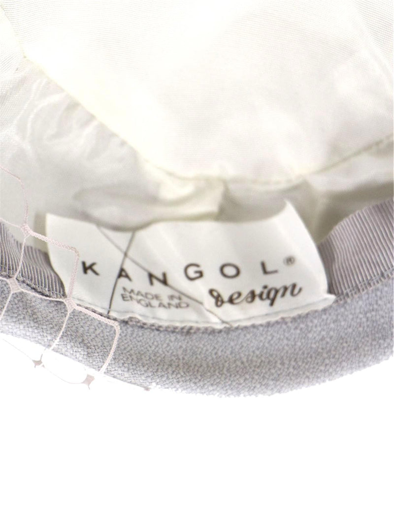 Kangol Grey Floral Decor Vintage Hat