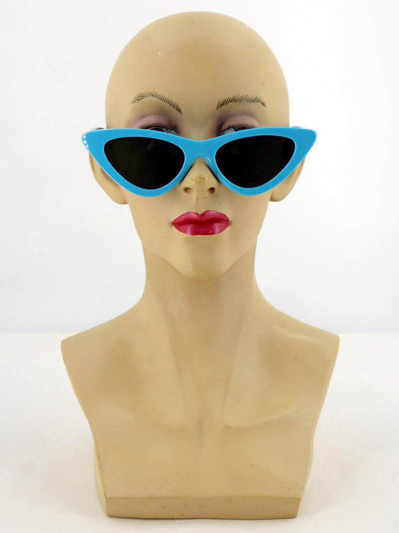 Retro Blue Catseye Vintage Style Sunglasses