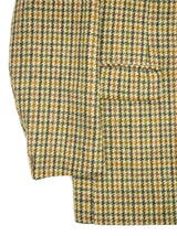 Check Scottish Wool Tweed Vintage Jacket