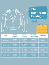 Midcentury Vintage Daydream Cardigan in Jukebox