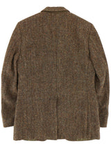 Harris Tweed Vintage Brown Flecked Herringbone Jacket