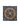 Vintage Style Square Scarf - Blue Tile