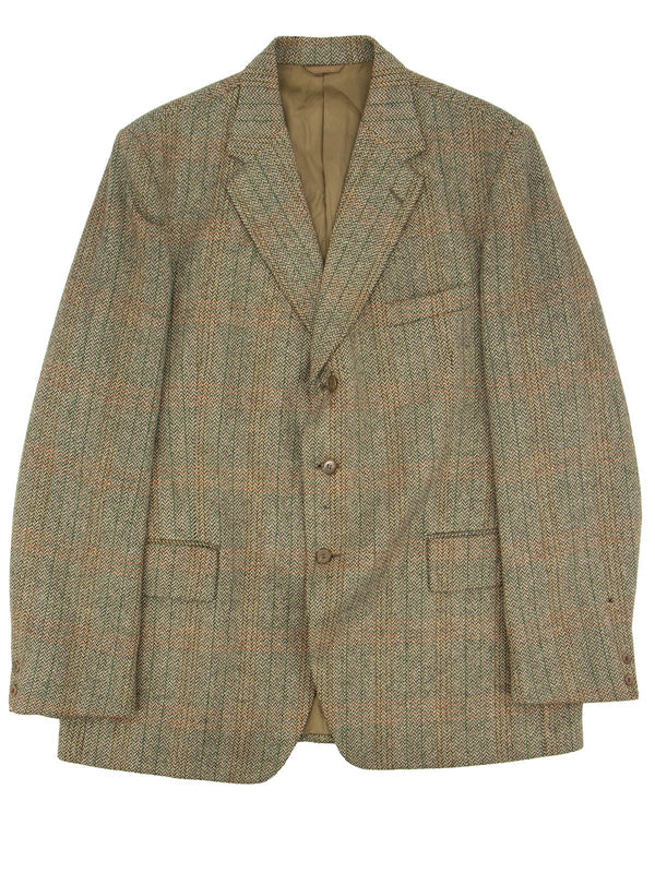 Vintage Burton Tweed Jacket Herringbone & Check