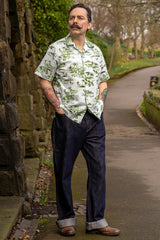 Hawaiian Leisure Shirt - Green Island