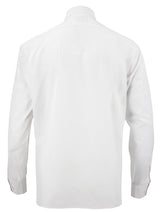 Byram Round Collar Shirt - White