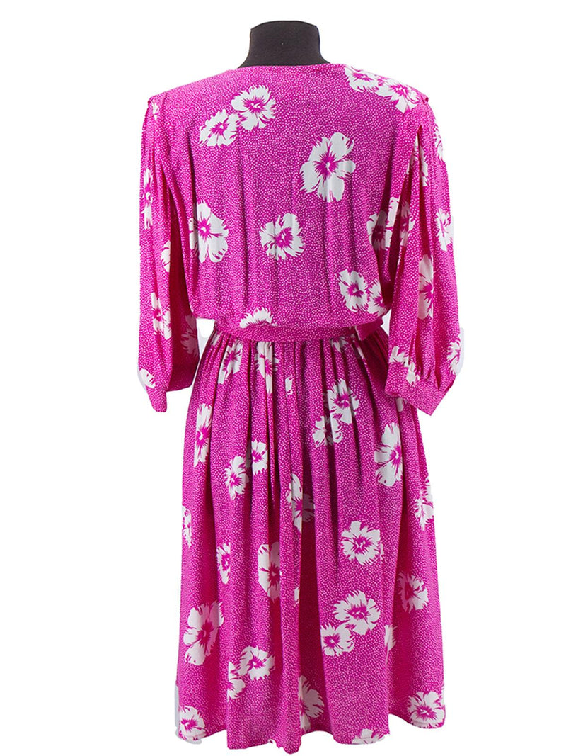 True Vintage Yessica Pink Floral Dress