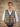 Scottish Wool Fairisle Knit Tank Top in Basalt