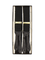 Black Woven Albert Thurston Braces