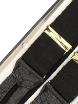 Black Woven Albert Thurston Braces