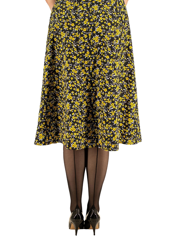 Black Tights with Vintage Style Black Seams