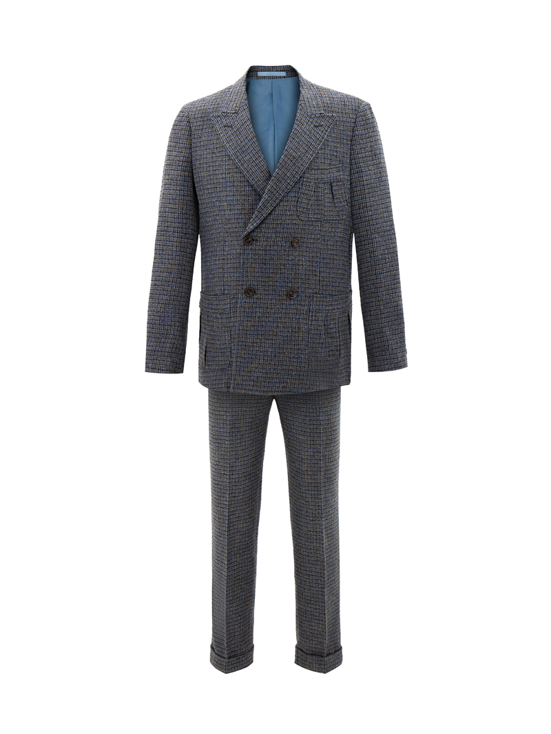 Countryman Tweed 2 Piece Suit - Shingle Blue