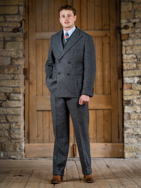 Countryman Tweed 2 Piece Suit - Shingle Blue