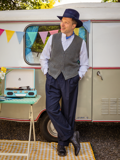 Ready To Wear 3pc Outfit: Dapper Camper