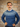 Scottish Wool Fairisle Crewneck Jumper in Denim Blue