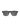 Retro Black Sunglasses with Grey Lenses