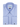 1940s Style Spearpoint Collar Shirt With French Cuff - Light Blue