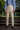 1940s Gadabout Cotton Linen Fishtail Trousers