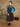 1950s Style Wool Blend Circle Skirt - Brown Check