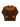 1940s Style Pure Wool Fairisle Cardigan - Coffee Brown