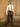 Midcentury Vintage Edwin High Waist Trousers - Hickory Brown