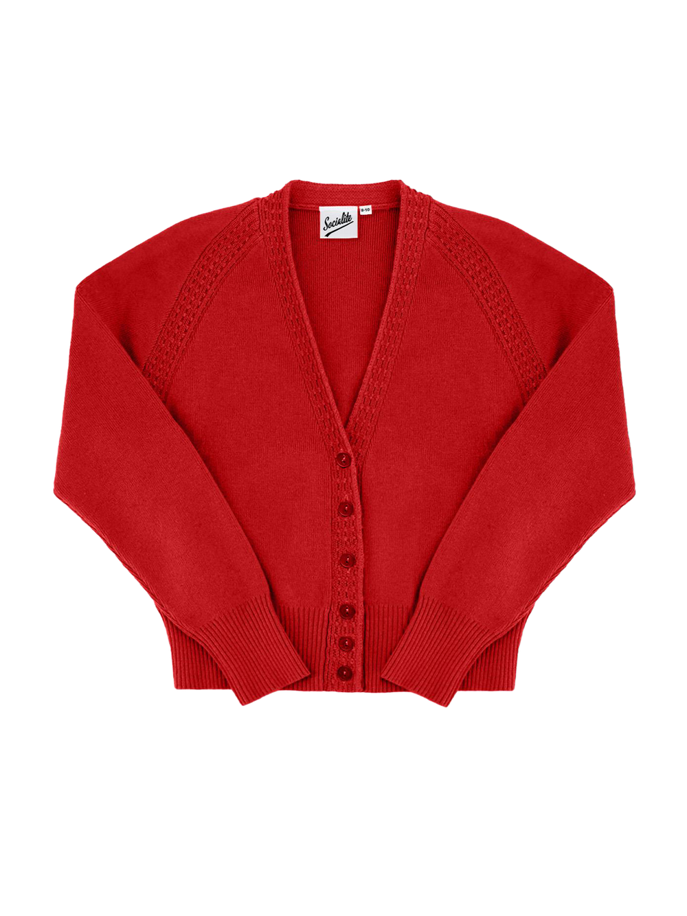 Midcentury Vintage Daydream Cardigan Lipstick X Large