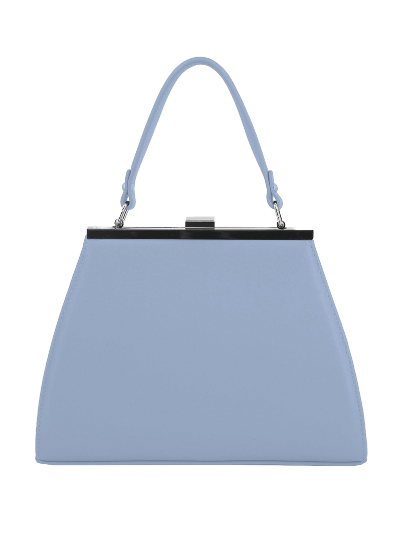 Midcentury Vintage Yesteryear Frame Bag - Forget Me Not Blue