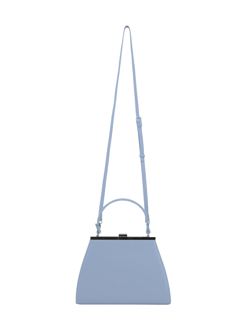 Midcentury Vintage Yesteryear Frame Bag - Forget Me Not Blue