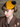 Mustard  Vintage Inspired Handmade Teardrop Hat
