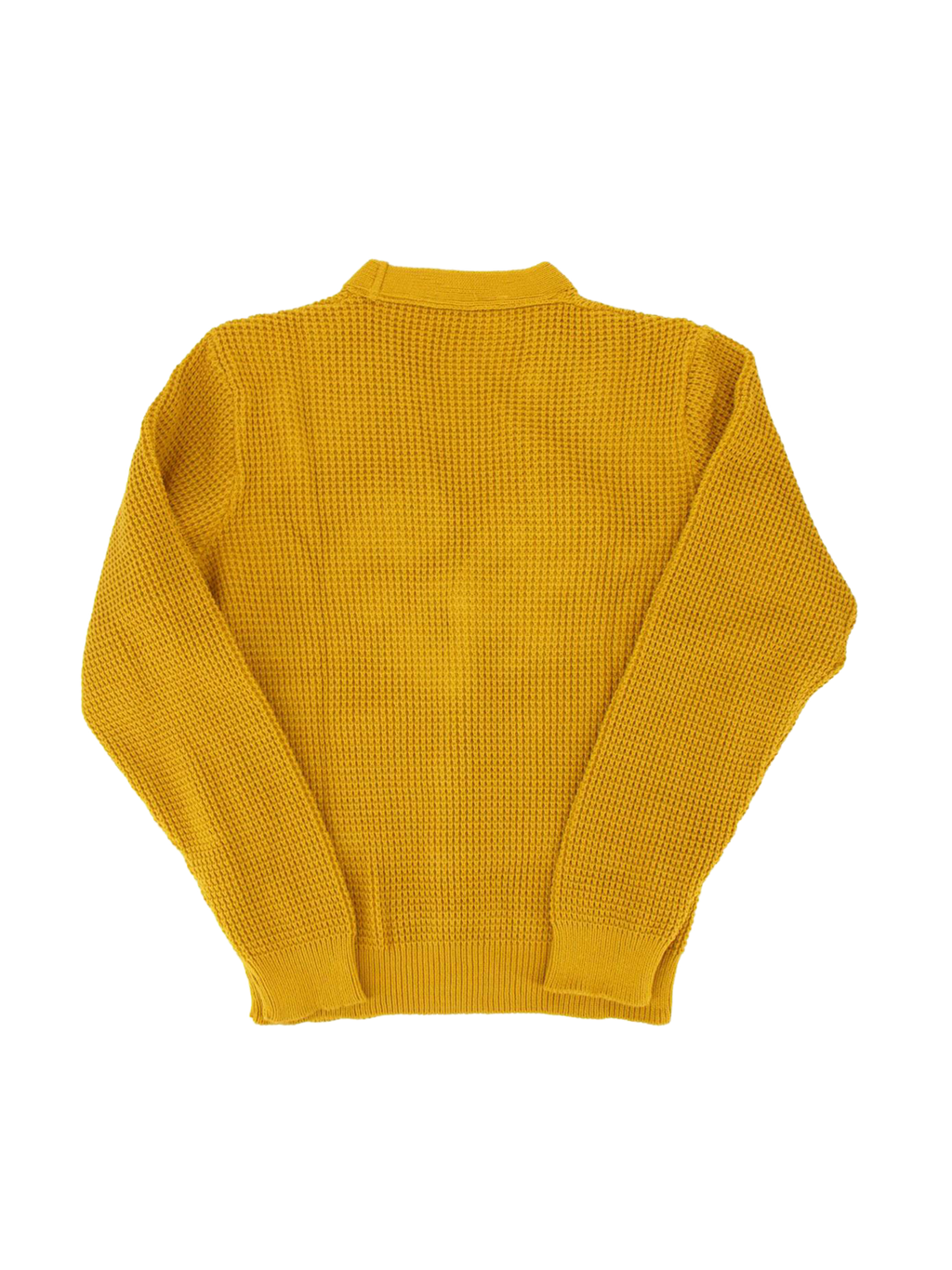 Oatmeal Waffle V Neck Cardigan